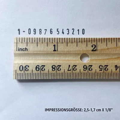 Immagine prodotto di Trodat Stempel 86548 trodat Ziffernstempel Printy schw+Kissen schw 48313