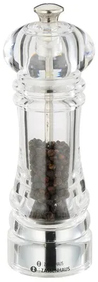 Obrázok produktu pre Zassenhaus, mlynček na korenie BERLIN, 18 cm, akryl, model 35599, EAN 4006528035599