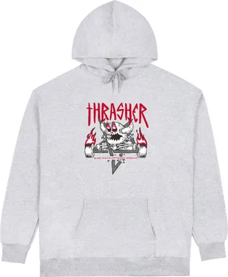 Produktbild von Thrasher Monster-gram Kapuzenpullover Grau M Herren Grau M