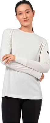 Produktbild von Super.natural Warm Up Langarm-t-shirt Weiß L Frau Weiß L