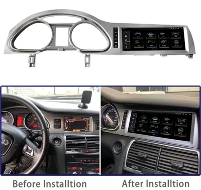 Zdjęcie produktu dla Radio samochodowe multimedialne - ekran 10,25 cala - system Android 13 - 128 GB pamięci wewnętrznej - przeznaczone do Audi Q7 4L