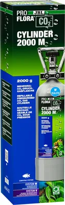 Produktbild von JBL ProFlora CO2 Cylinder 2000 M - CO2 Mehrweg-Vorratsflasche