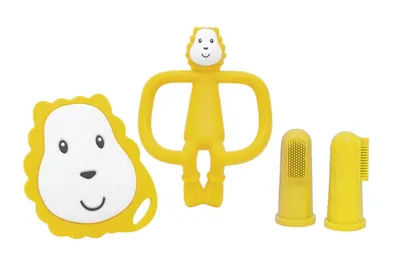 Produktbild von Beißring 'Ludo Löwe' Starter Set 4-teilig