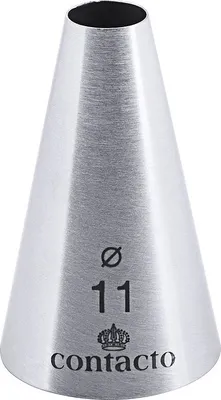 Produktbild von Lochtülle, Edelstahl 18/10, Ø4 - 14 mm wählbar, seidenmatt : 11 mm Variante: 11 mm