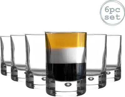 Immagine prodotto di BORMIOLI ROCCO Set 6 Bicchieri Vetro Barglass Shot Cl05
