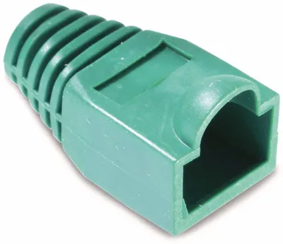 Produktbild von Knickschutzhülle für RJ45-Stecker, grün