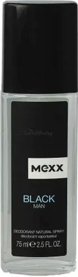 Image de Mexx Black Man déodorant avec spray pour hommes 75 ml