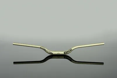 Produktbild von Renthal V3 Fatbar Riser Lenker, 35.0mm, 820x50mm, 9°/5°, gold