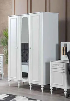 Produktbild von Kleiderschrank Schrank Luxus Holz Schränke Möbel Design Luxus Neu Schlafzimmer