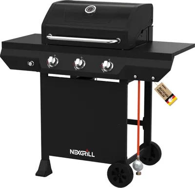 Produktbild von Nexgrill Gasgrill "Classic" schwarz 3 Brenner