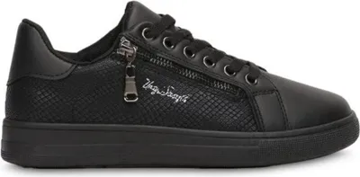 Produktbild von Damen-Sneaker mit Zierkette Elegante Turnschuhe in Schwarz Bancali Gr.39