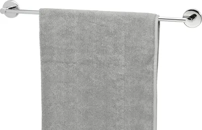 Produktbild von bremermann Bad-Serie LUCENTE - Badetuchstange 60 cm aus Edelstahl verchromt
