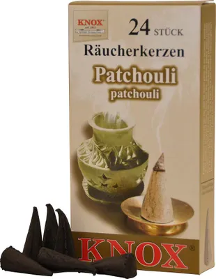 Produktbild von Knox Räucherkerzen - Patchouli von Knox Räucherkerzen