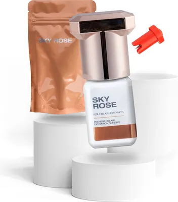 Produktbild von Wimpernkleber für Wimpernverlängerung Wimpern Lashes von SKY Glue, SKY Rose