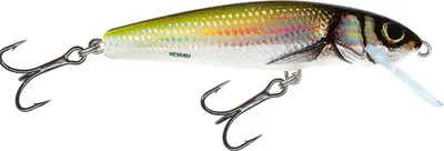 Produktbild von Salmo Minnow Wobbler , Salmo Farben:Holo Bleak, Länge/Gewicht/Laufverhalten/Tauchtiefe:6cm / 4g / schwimmend / 0.5-1.0m