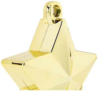 Produktbild von Amscan Ballongewicht Gold Star, 150 g