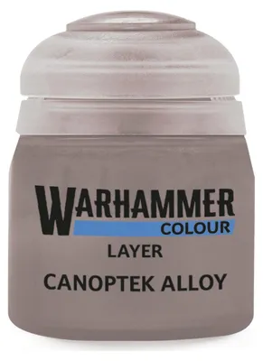 Zdjęcie produktu dla Warhammer Colour Layer Paint (Canoptek Alloy) - brązowy