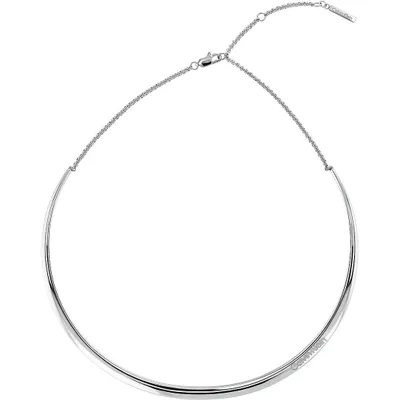 Immagine prodotto di Bracciali Bangles Calvin Klein Collezione Argento Sculptural - donna
