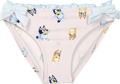 Produktbild von Bikiniunterteil für Mädchen Bluey Hellrosa - 5 Jahre