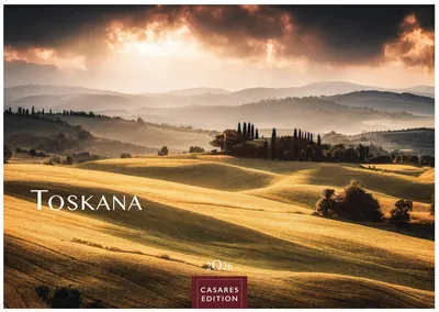 Image de Calendrier mural 2026 avec de magnifiques photos de la Toscane