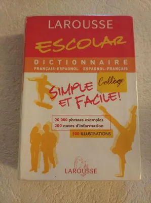 Image de Dictionnaire escolar français-espagnol espagnol-français