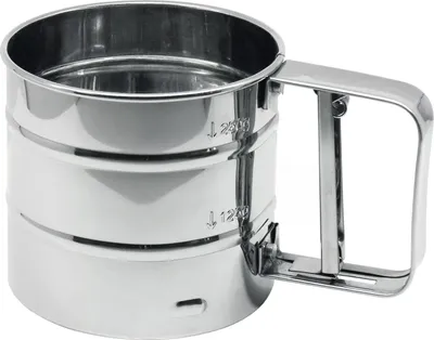 Immagine prodotto di ZENKER Mehlsieb Edelstahl, Höhe: 100 mm, ø: 90 mm
