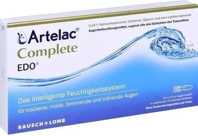 Produktbild von Artelac Complete Edo Augentropfen 10X0.5 ml