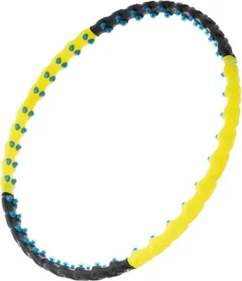 Obrázok produktu pre MAXXIVA hula- hoop masážna obruč, 108 cm, čierno-žltá