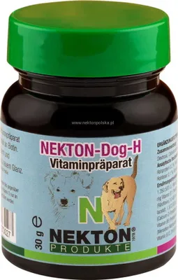 Image de NEKTON-DOG-H - Vitamines pour une peau et un pelage améliorés pour tous les chiens 30g
