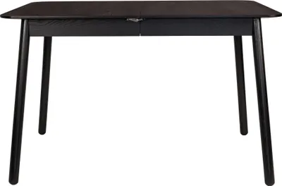 Produktbild von Zuiver Glimps Ausziehbarer Esstisch 120/162x80 cm Holz Schwarz