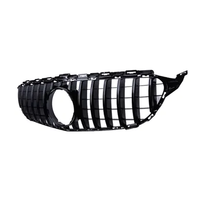Produktbild von Sport Kühlergrill Schwarz Glanz für Mercedes C Klasse W205 Sport-Panamericana GT