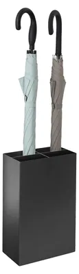 Productafbeelding van Yamazaki paraplubak, zwart, metaal, klein, modern, ruimtebesparend, 23x36x12cm, "SMART"