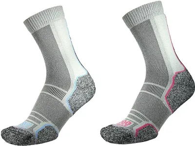 Produktbild von 1000 Mile Wandersocken Damen - Trekking Socken recycelt - 2er Pack