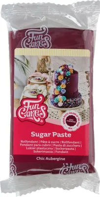 Produktbild von FunCakes Fondant Chic Aubergine 250 g