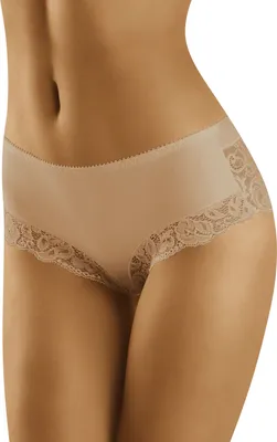Obrázok produktu pre Wolbar Dámske čipkované nohavičky WB432, béžová, XL