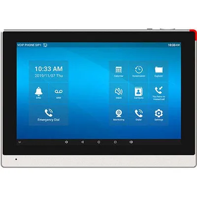 Zdjęcie produktu dla Fanvil I56A, 25,6 cm (10.1"), H.264, 720p, 1080p, 1 W, CNG, VAD, Czarny, Srebrny