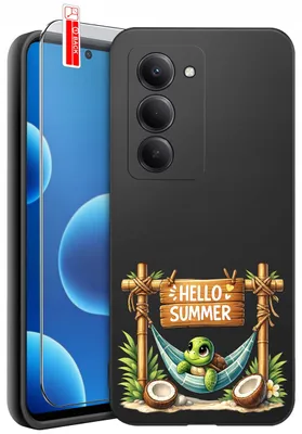Produktbild von Hülle für Xiaomi Redmi 15 4G | 5G – Sommer, Summer, Letnie Vibe, Chilout-Motive + Glas