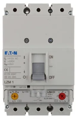 Image de Disjoncteur de protection de ligne 3P 125A 36kA 111896 Eaton