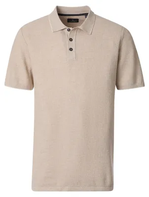 Produktbild von CASAMODA Herren Poloshirt Kurzarm Regular Piqué Beige XL