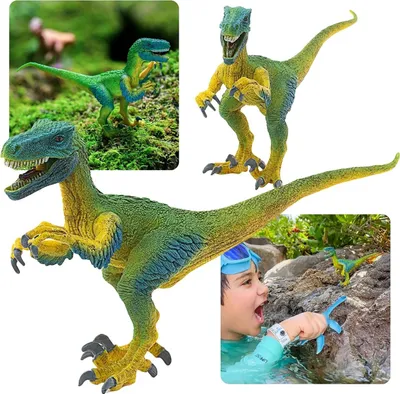 Produktbild von SLH14585 Schleich Dinosaurier - Velociraptor, Spielfigur für Kinder ab 4 Jahren