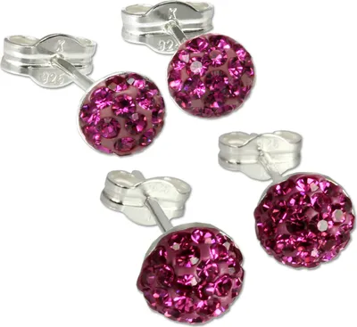 Produktbild von SilberDream Damen SilberDream Silberschmuck pink Schmucksets 925 Silber D2GSS202P