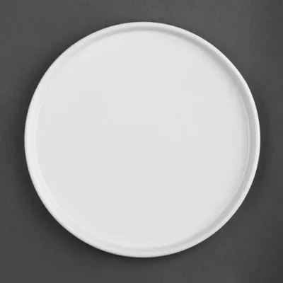 Image de Assiette ronde plate Olympia Whiteware 268 mm (4 pièces)