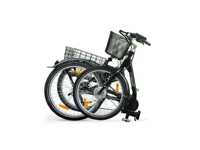 Produktbild von SachsenRad T3A Trio II Lastenrad mit Alarmanlage, Elektro Dreirad Klapprad, 2026 Edition, mit 7-Gang-Kettenschaltung, tiefer Einstieg, faltbar E-Bike