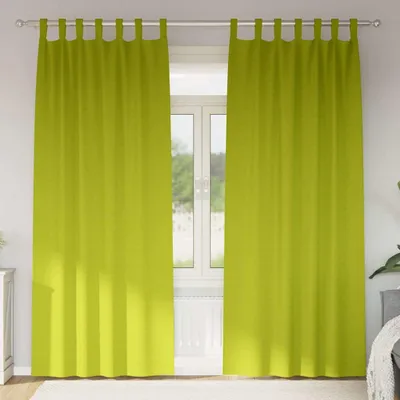 Obrázek produktu pro Stabli Möbel Zatemňovací závěsy se závěsy Zelená Polyester - Záclony a závěsy CC6379537 1parcel