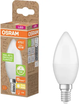 Immagine prodotto di Osram 4058075831964 Lampadina LED Bianco caldo 2700 K 4,9 W E14 F