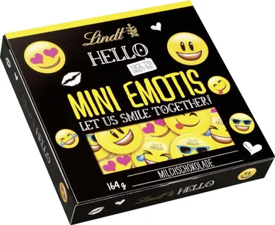 Produktbild von Lindt Hello Geschenk Mini-Emotis