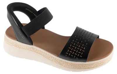 Produktbild von Skechers Slip-Ins: Bobs Sun Ray 114415-BLK, Sandalen, Damen, Schwarz