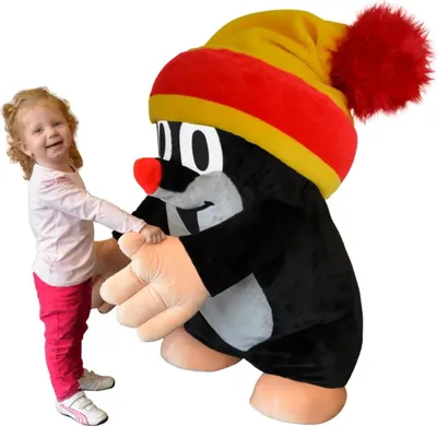 Produktbild von Maulwurf Maxi 120 cm Mütze gelb