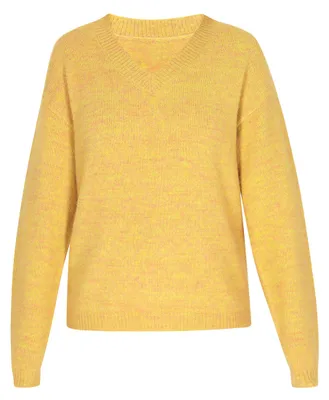 Image de Pull pour femme Jeona - couleur curry, taille XXL