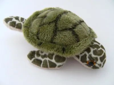 Produktbild von Stofftier Schildkröte 12 cm, Pettie, Kuscheltier, Plüschtier, Schildkröten